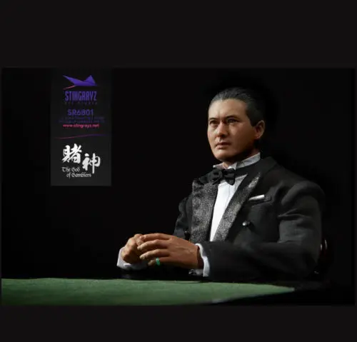 

1/6 EB ENTERBAY Art Studio God of Gamblers Ko Chun Chow Yun SR6801 Figure Cheap shipping fee