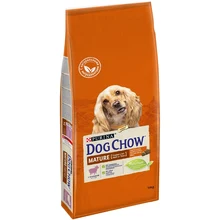 Dog Chow Mature для собак всех пород в возрасте 5- 9 лет, Ягненок и рис, 14 кг