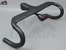 LEADXUS GIHB03 Integrated Carbon Handlebar Road Bicycle Handlebar/Bent Bar Carbon Bike Handlebar Size 400/420/440mm rxl sl cycling carbon handlebar 28 6mm integrated handlebar road bike 400 420 440 grey ud matt bent bar bicycle handlebar