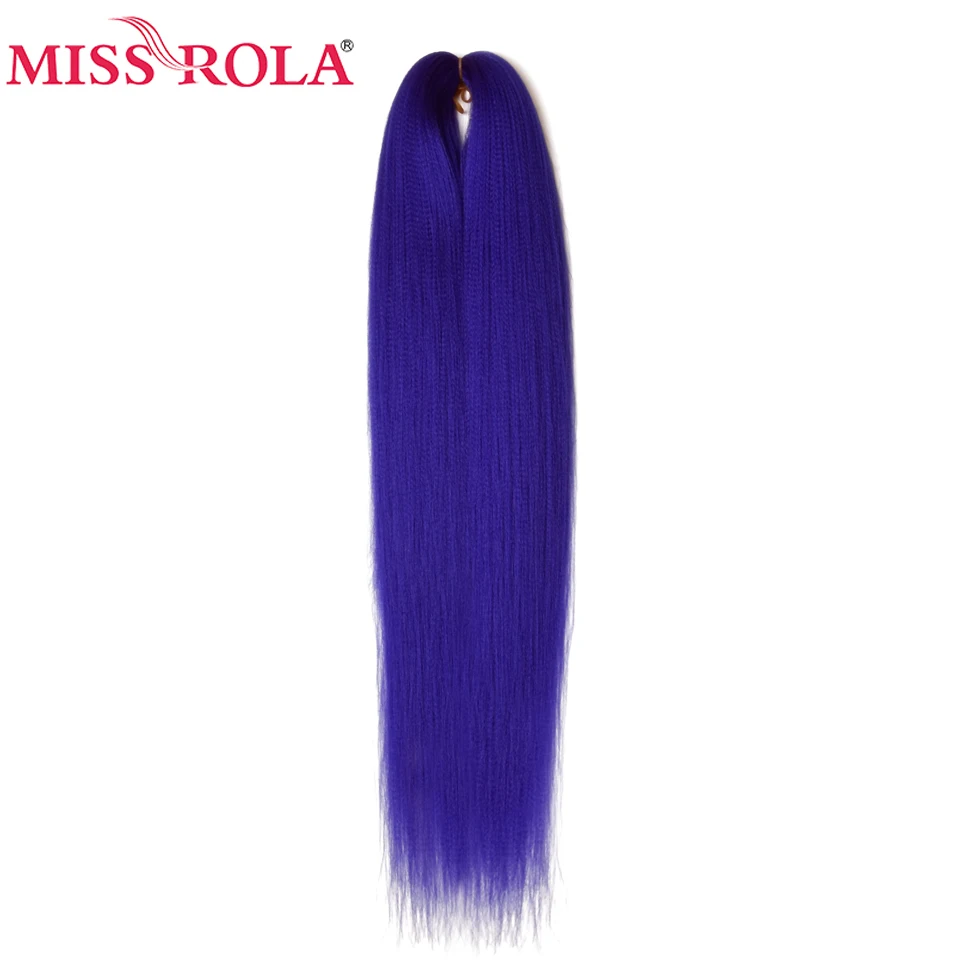 194.32руб. 62% СКИДКА|Miss Rola 24 Inches100g Yaki прямые синтетические волосы для наращивания предварительно растянутые вязанные крючком огромные косы канекалон плетение волос-in Jumbo косы from Пряди и парики для волос on AliExpress