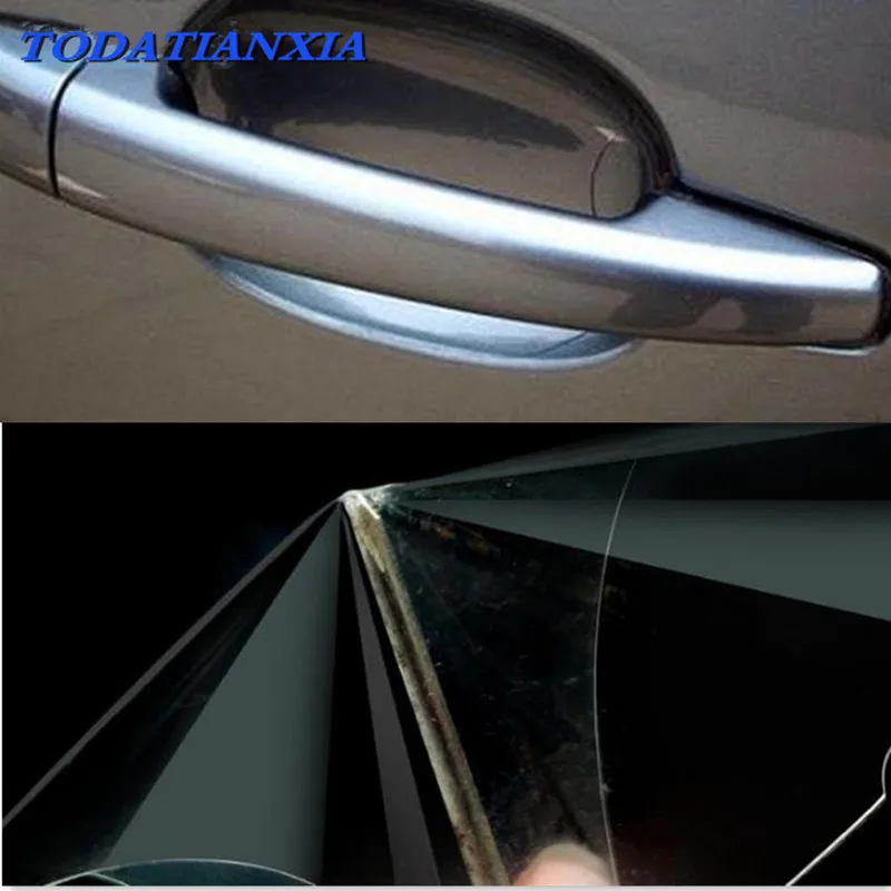 Автомобильные дверные ручки защитная пленка стикер для Hyundai solaris Lexus is250 rx330 330 350 is200 lx570 gx460 GX ES LX rx300 rx