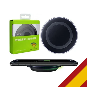 

ACTECOM CARGADOR INALAMBRICO QI NEGRO PARA IPHONE 8 PLUS