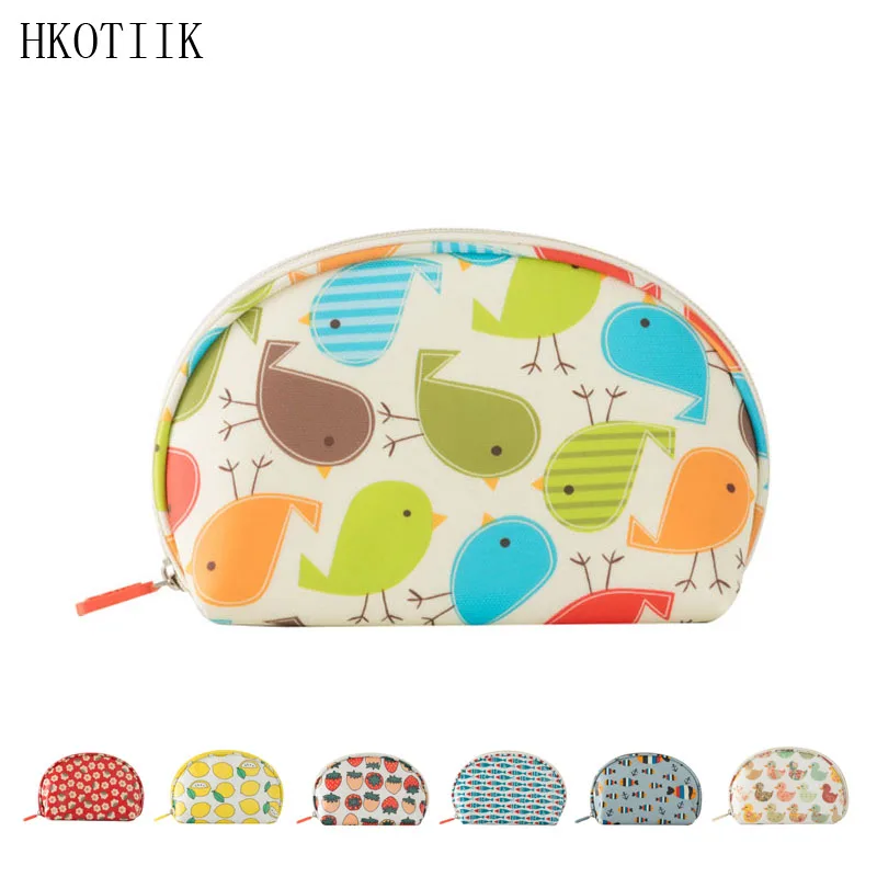 

HKOTIIK Brand Fashion Travel Ladies Cosmetics Cosmetic Bag Organizer Storage Bag Beautician Portable Multicolor Cosmetic Bags