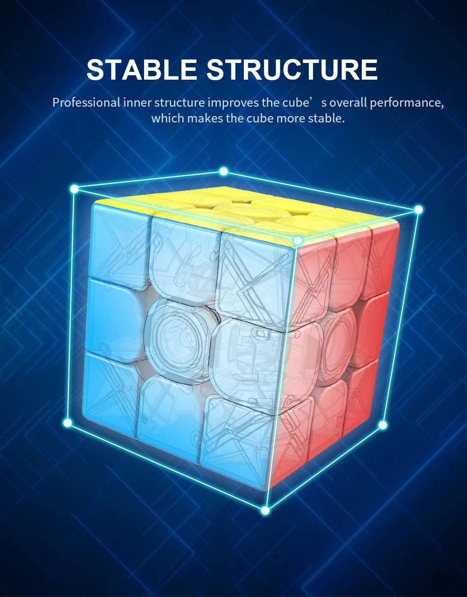 MoYu Meilong, 3x3x3, магический куб, Meilong, без наклеек, скоростной куб, головоломка для детей и взрослых, развивающие игрушки