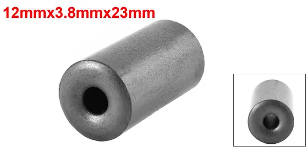 UXCELL 12X3.8X23mm тороидный ферритовый магнитный сердечник темно серый для питания|gray| |