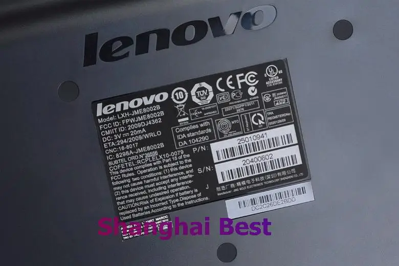 Lenovo A700 B510 Подлинная Bluetooth клавиатура испанский тайский немецкий итальянский Великобритания Чешский США арабский LXH-JME8002B для HTPC Surface pro iOS