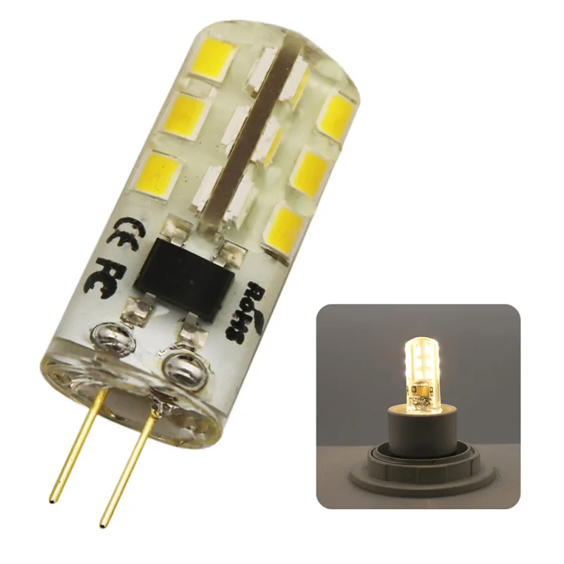 

G4 LED Bulb AC 220V 3w Replace 30w halogen Light 360 Beam Angle G4 Christmas LED Lamps