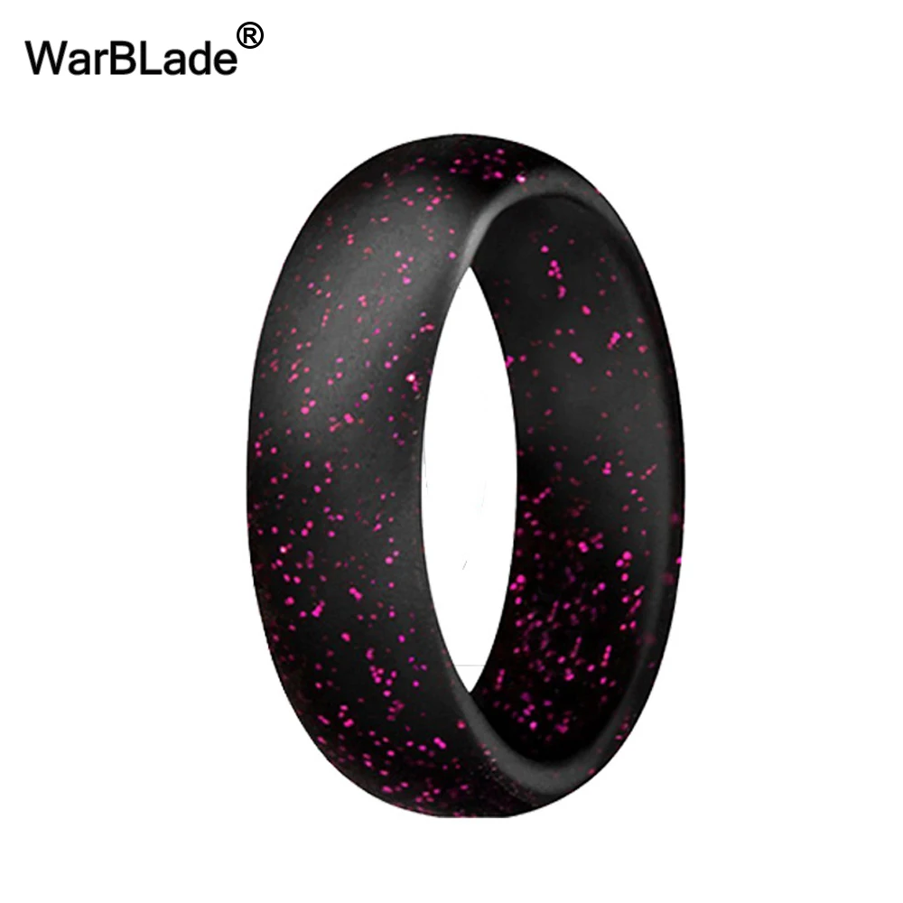 10pcs/set 4-10 Size Food Grade FDA Silicone Finger Ring 5.7mm Hypoallergenic Crossfit Flexible Rubber Rings For Women Wedding