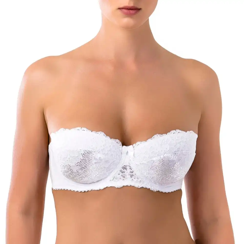 Strapless bra with removable straps Clearance