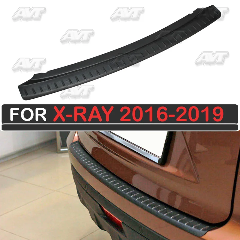 

Protection rear bumper cover plate for Lada X-Ray 2016-2019 car styling decoration cover exterior protection accessories