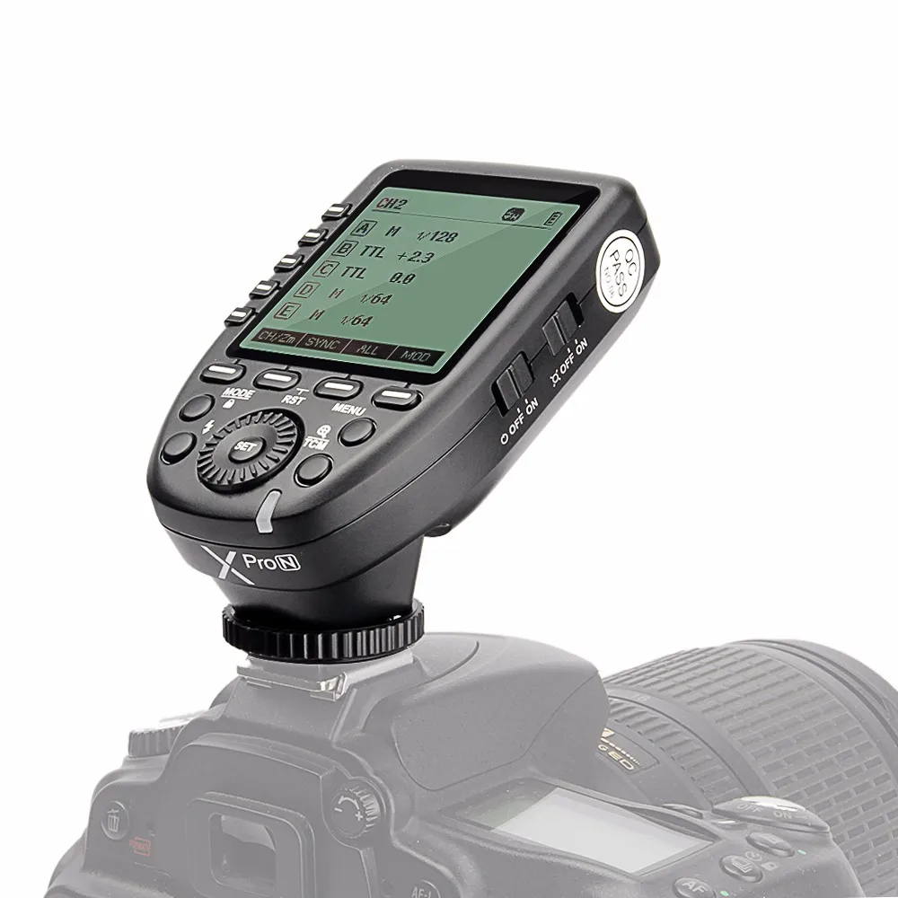 Godox Xpro-C TTL Wireless Flash Trigger for Canon 1//8000s HSS TTL-Convert-Manual Function Large Screen Slanted Design 5 Dedicated Group Buttons 11 Customizable Functions Case of 20 Pcs