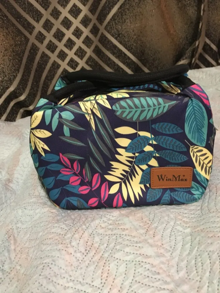 Petit Lunch Bag Femme Tropical