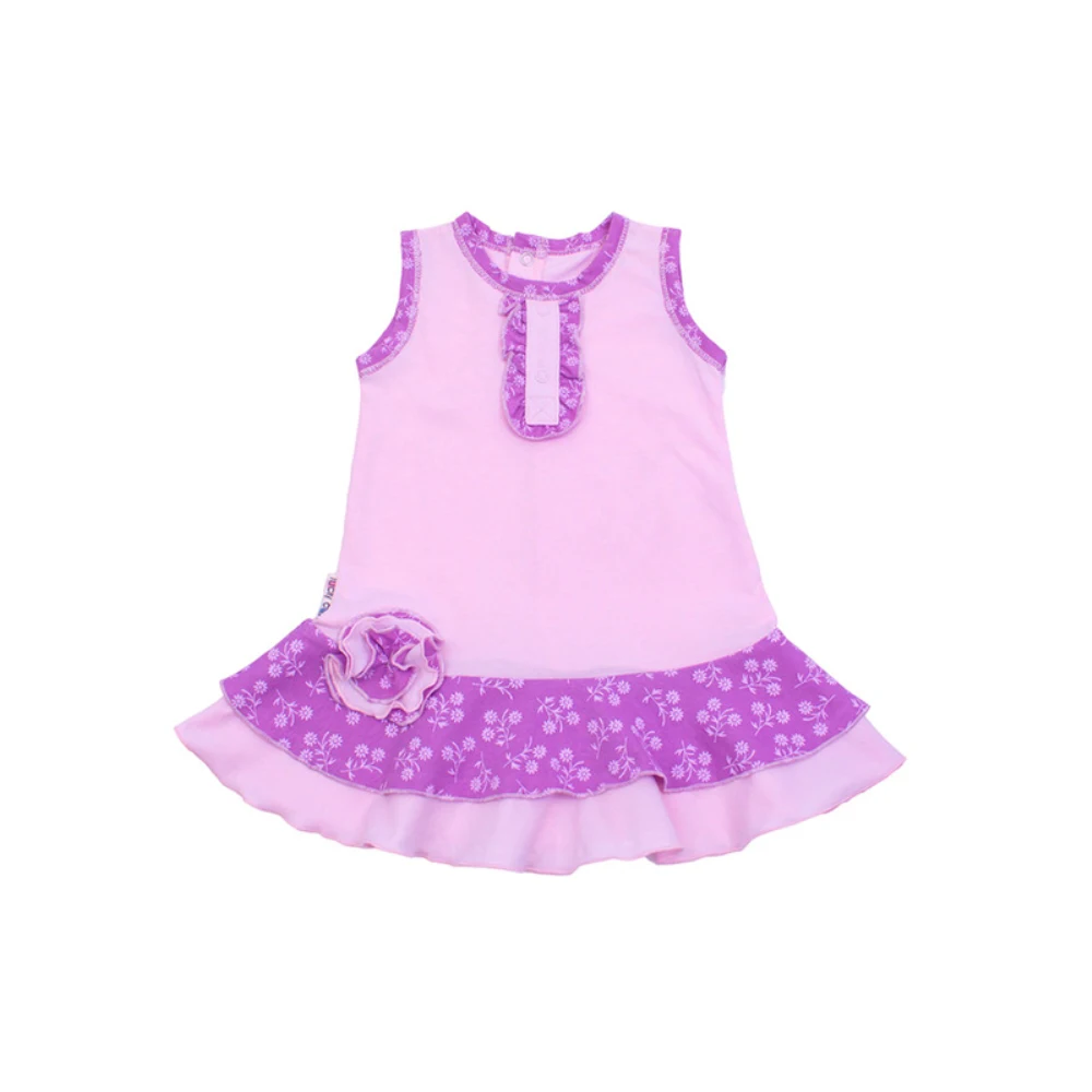 Платье летнее Lucky Child арт. 11 61 (Цветочки) [сделано в России доставка от 2 х
