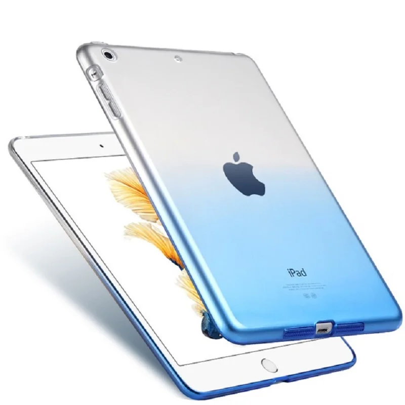ТПУ защитный силиконовый чехол для apple ipad air 1 smart cover партнер мягкий Гибкая Нижняя