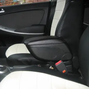 

For Hyundai Solaris 2011-2016 car armrest with inner boxing black color PHYUS9
