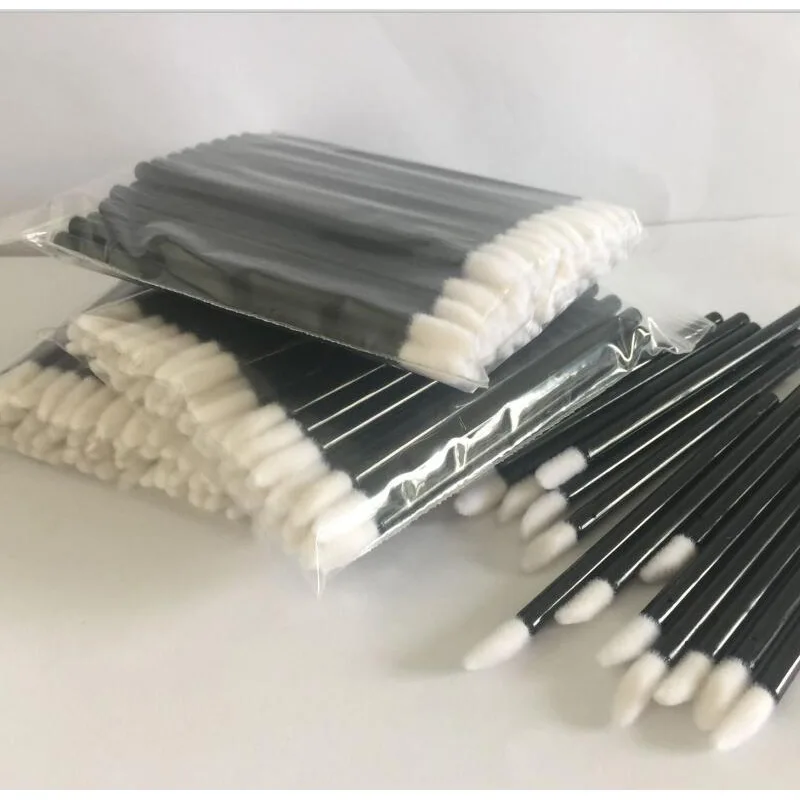 

50Pcs/Set Disposable Lip Brushes Soft Make Up Brush For Lipstick Lip Gloss Wands Applicator Professional Makeup Beauty Tool