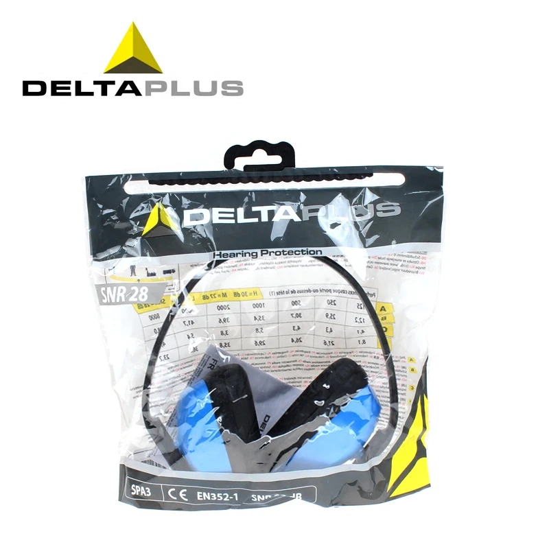 DeltaPlus 103010 синий наушник звукоизоляция анти-шум Спящая съемка беруши Professional промышленные наушники ZXH4301