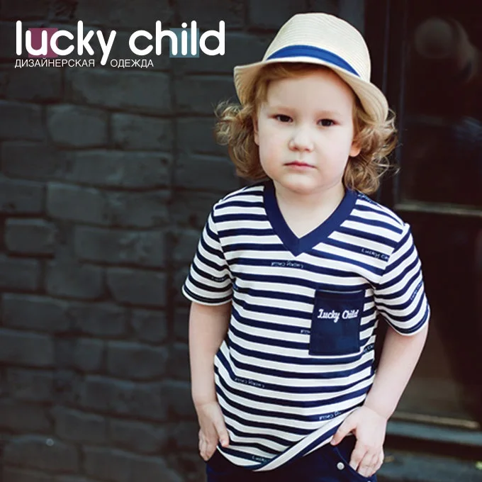 Футболка Lucky Child комплект 2 шт для мальчиков