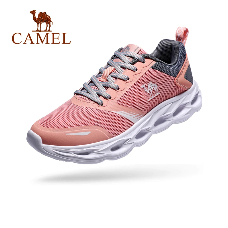 per 2018 rosa grigio corsa Nero Nuovo da Scarpe donna Cammello traspirante Sneaker donna antiscivolo Non Leggero Sport wPxqIF11a