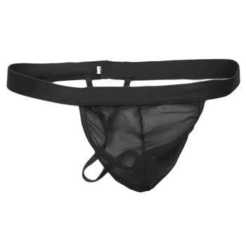 

Hot MEN underwear Sexy Thong fishnet C-thru Net G3037