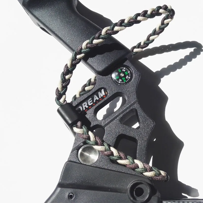 Compound Bow Sling Archery Braided and Metal Compound Paracord Bow