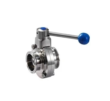 1'' 25mm Sanitary Stainless Steel Tri Clamp Butterfly Valve - Pull Trigger | Обустройство дома