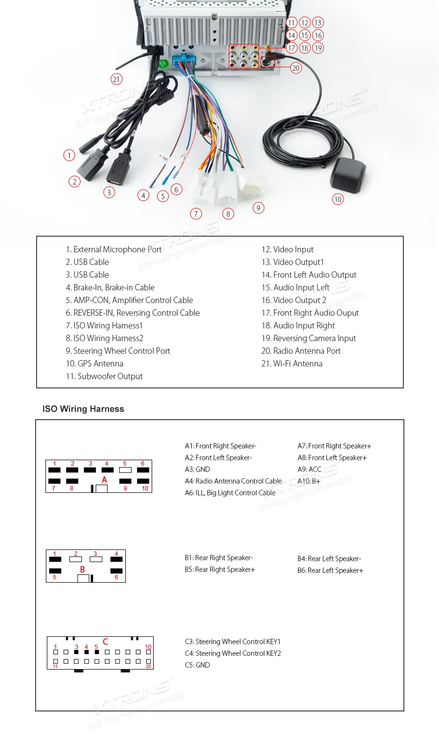 Sale XTRONS 7" Android 8.1 Car DVD Multimedia Player GPS Navigation RCA Radio USB for Toyota RAV4 2006 2007 2008 2009 2010 2011 2012 18