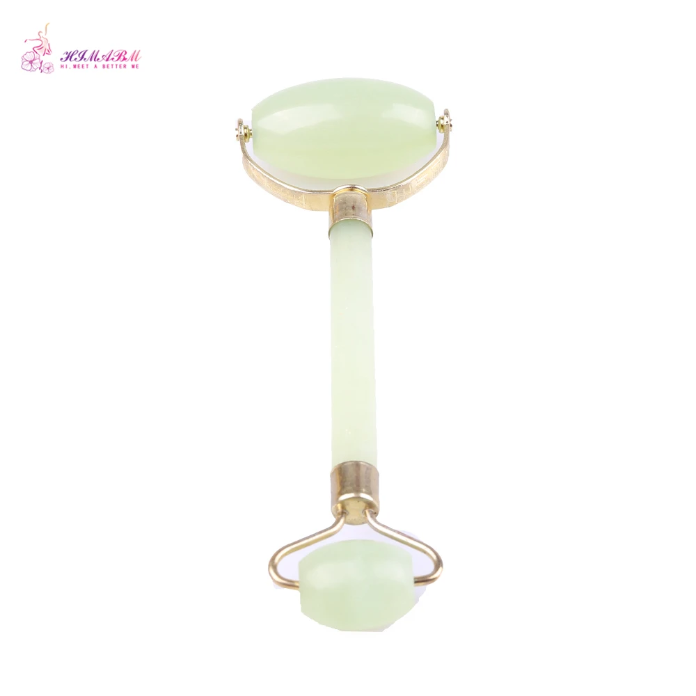 HIMABM Xiuyan jade Face Massage Roller Beauty Tool Facial Eye Neck Body Anti Ageing Therapy G HIMABM Xiuyan jade Face Massage Roller Beauty Tool Facial Eye Neck Body Anti Ageing Therapy G