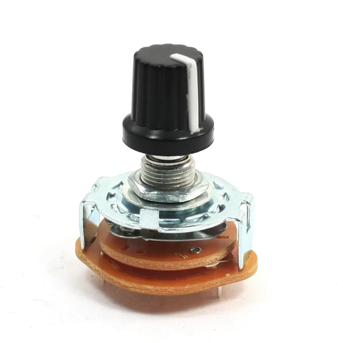 

UXCELL 6Mm Shaft 2 Pole 2 Position 2P2t Band Channel Selector Rotary Switch