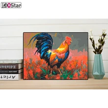 Крепкий петух картины, холст живопись для гостиной стены Искусство домашний декор, DIY картина маслом по номерам