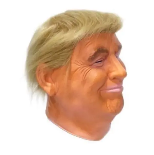 Платье на Хэллоуин латексная маска Дональда Трампа высокое качество резиновый