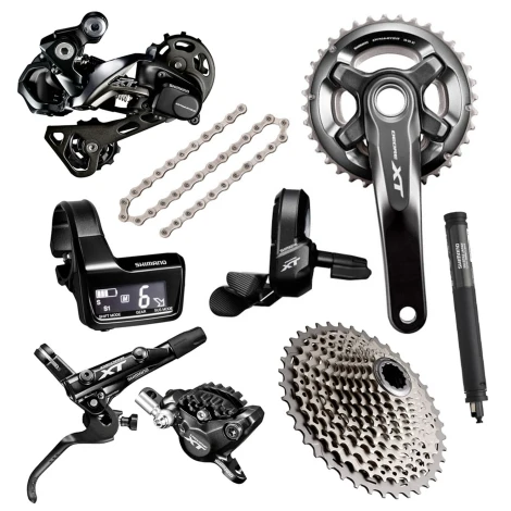 Shimano אופניים הילוכים XT M8050 Di2 11 