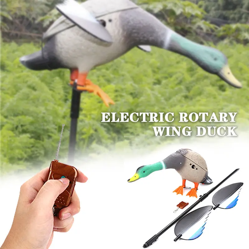 

DC 6V Plastic Motorized Hunting Decoys Garden Bird Scarer Scarecrow Mice Pest Control Deterrent Repeller Decor Bird Control