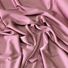 Имитация шелковой ткани, непрерывного кроя, 34 Цвета, атласная ткань для свадьбы DIY, швейные модные платья, ручной работы, ремесло красивые