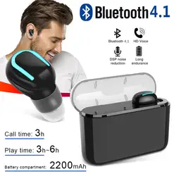 Bluetooth наушники СПЦ беспроводной наушники с Bluetooth стерео наушники с зарядки box 2200 мАч запасные аккумуляторы для телефонов