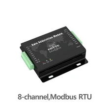 E830-DIO(485-8A) Digital Signal Acquisiton Modbus 8 Channel Serial Port Server Switch Quantity Collection modbus rs485 professional modbus gateway industrial level 2 port rs485 422 modbus rtu to modbus tcp