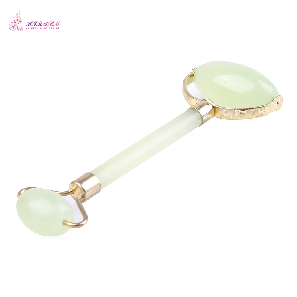 HIMABM Xiuyan jade Face Massage Roller Beauty Tool Facial Eye Neck Body Anti Ageing Therapy G HIMABM Xiuyan jade Face Massage Roller Beauty Tool Facial Eye Neck Body Anti Ageing Therapy G