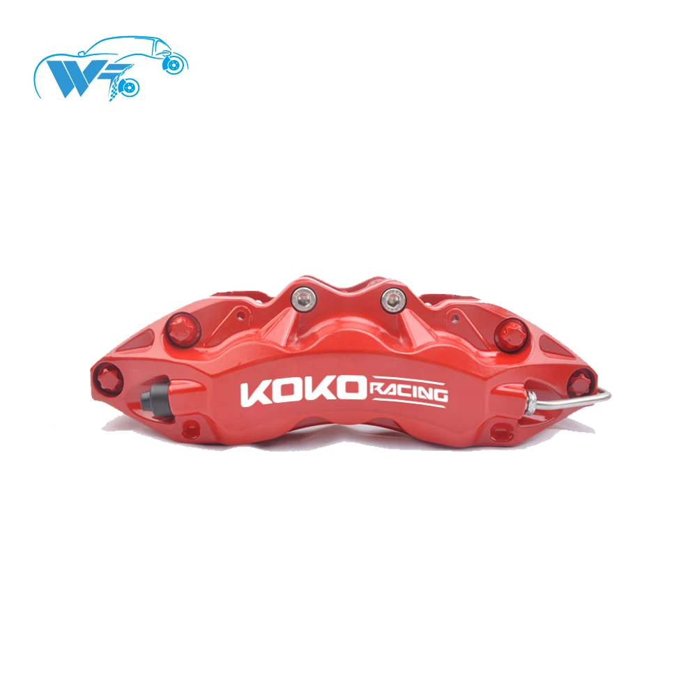 KOKO racing новая Модифицированная WT9040 6 больших горшков суппорт красная гоночная тормозная система для автомобилей для Toyota Land Cruiser 2008