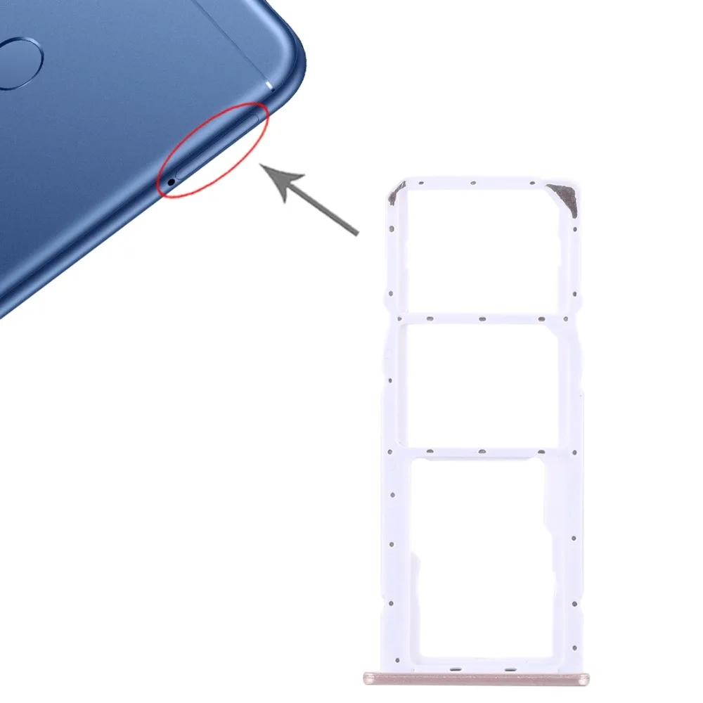 

2 SIM Card Tray + Micro SD Card Tray for Huawei Honor Play 7C