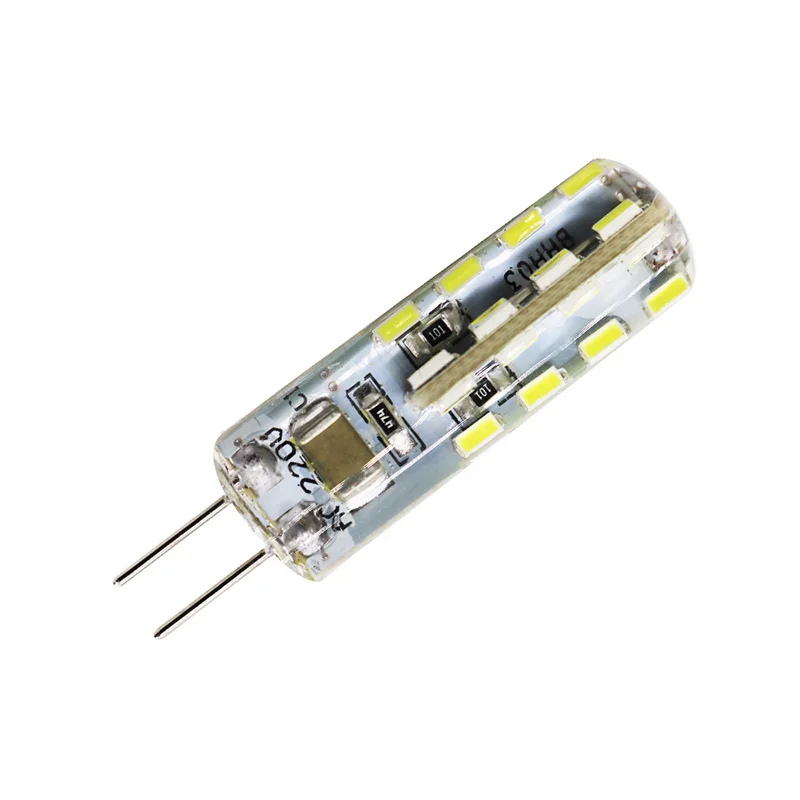 5x лампада СИД G4 Лампа 220V 2 5 W AC220V лампа 32 SMD 3014 заменить 25w галогенный свет 360 Угол