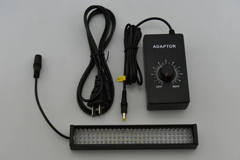 

Adjustable 124 LED Light Lamp Illuminator F Bar Light/ Industry Stereo Microscope Digital Camera Magnifier