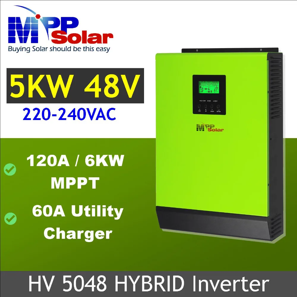 Aliexpress.com : Buy 5000w Hybrid Solar power inverter Grid tied solar