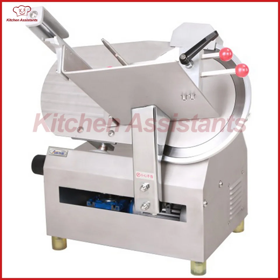

320A electric commercial automatic meat slicer cutter machine with blades