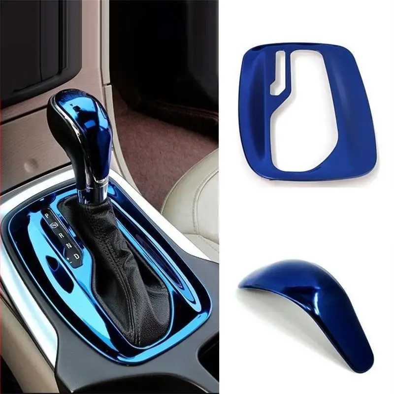 

Gear interior promote chromium decorative car styling covers trim accessory 09 10 11 12 13 14 15 16 17 FOR Buick Regal