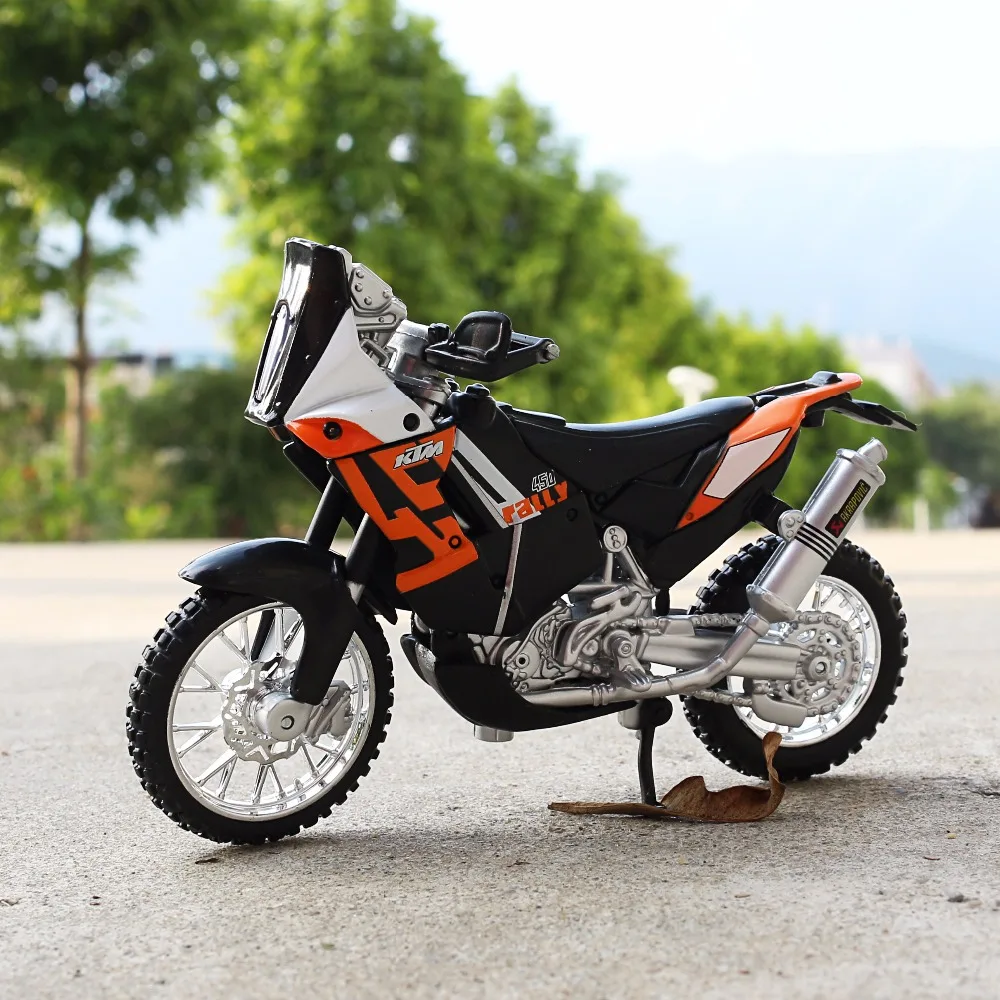 1:18 Масштаб Maisto KTM 450 ралли мотоцикл гоночные машины мини модели мотоциклов офисные игрушки подарки для детей