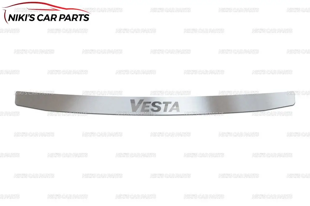 Защитная пластина заднего бампера для Lada Vesta-защитная накладка из нержавеющей стали Накладка порога автомобиля Стайлинг Защита