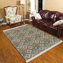 Else Nordec черно-белый ikat скандинавский геометрический 3d принт Противоскользящий килим моющийся декоративный килим Площадь Ковер богемный ковер