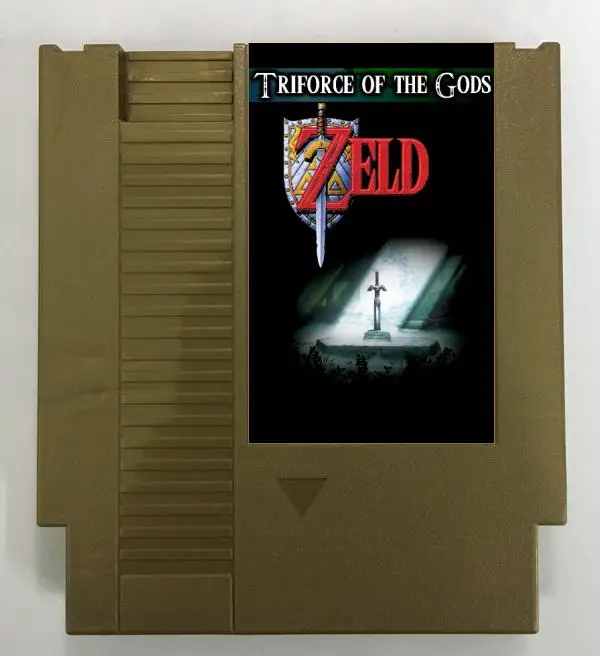 Игровой картридж ZELD@ 3 Triforce of THE Gods для консоли NES