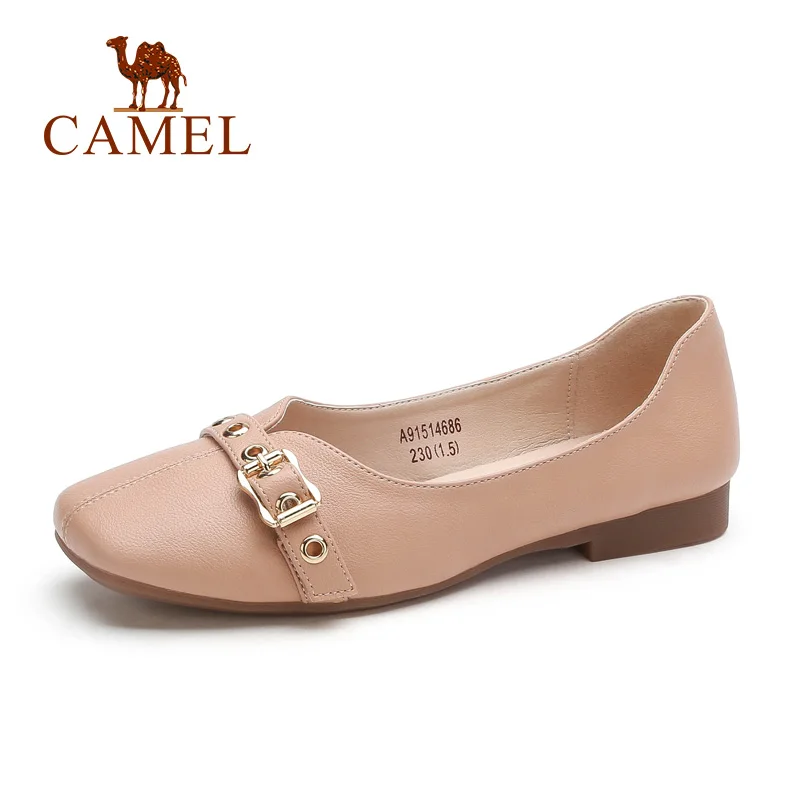 CAMEL Autumn New Ladies Pumps Casual Fashion Women British Retro