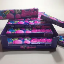 Большая жевательная резинка с изображением клубники, банана Дыня Тутти фруктовое 100 десен+ 8